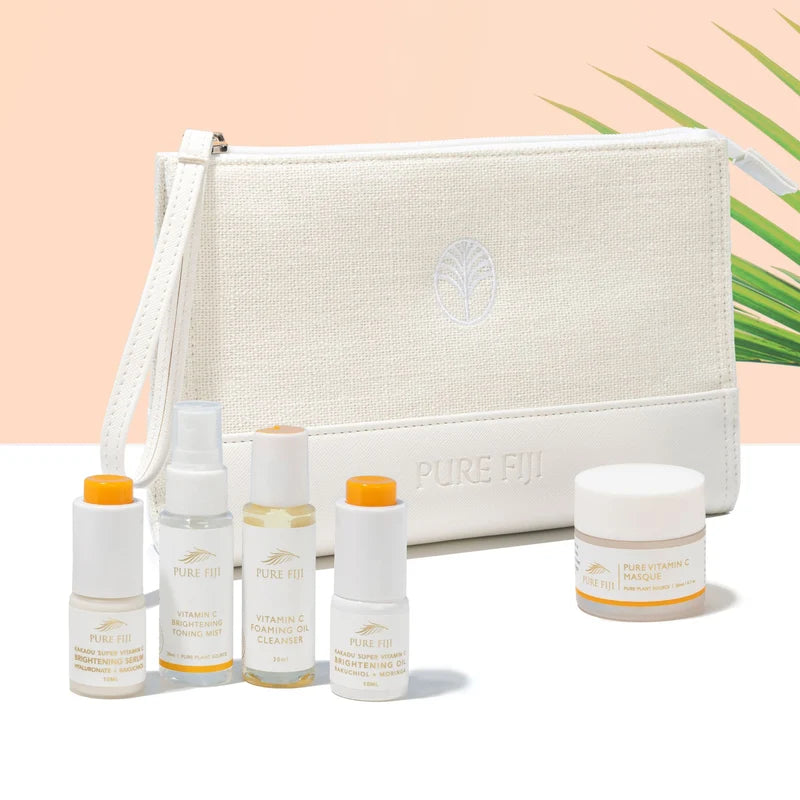 Pure Fiji Brighten & Illuminate vit c facial bag